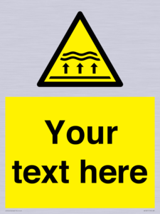 Custom Warning: Flood zone